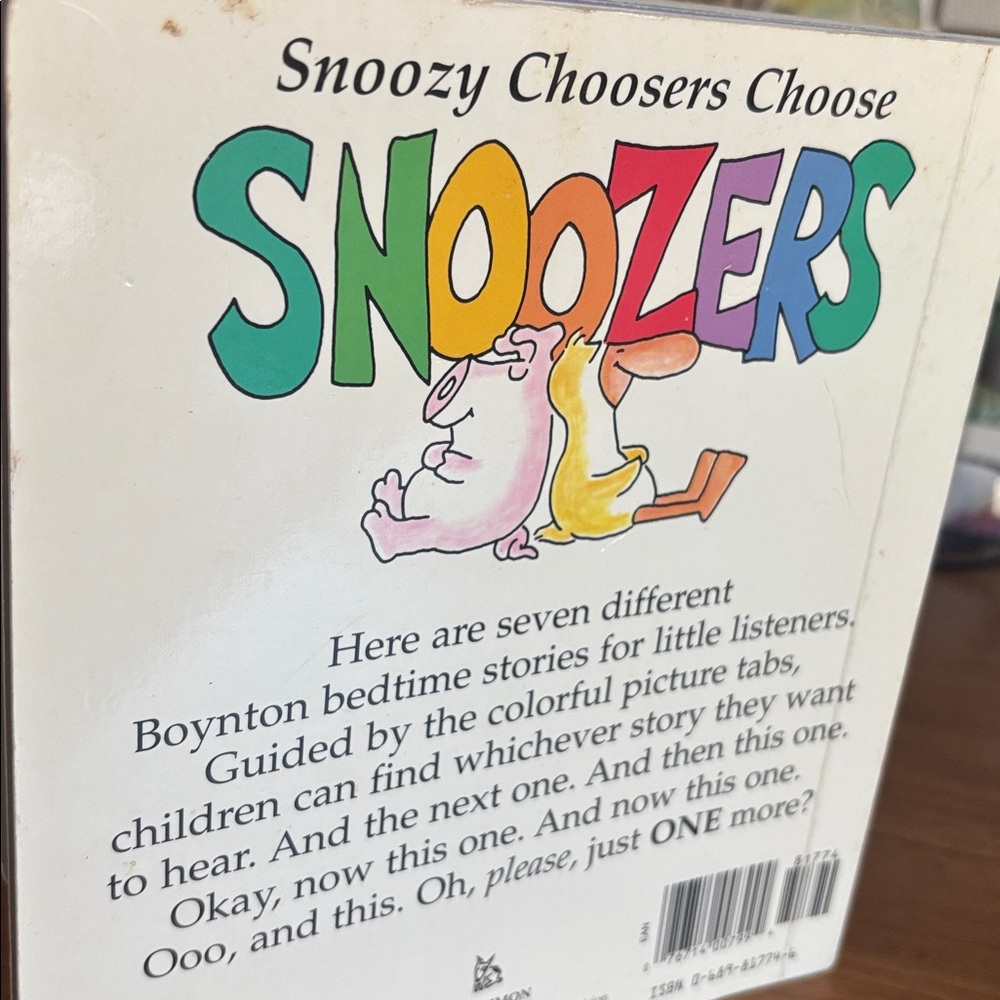 Snoozers by Sandra Boynton and Good Night Dora books - Picture 6 of 9